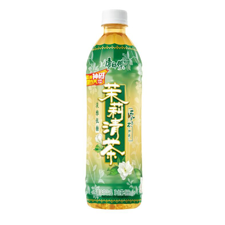 康师傅 茉莉清茶+茉莉蜜茶+茉莉柚子 500ml*12瓶 茉莉口味3种混合各4瓶 整箱装